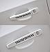 Aulyn Transformers Car Door Handle Stickers Car Decals (Black)