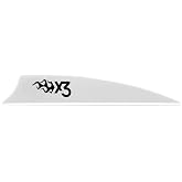 Bohning X3 Vane, 2.25", White, 36pk