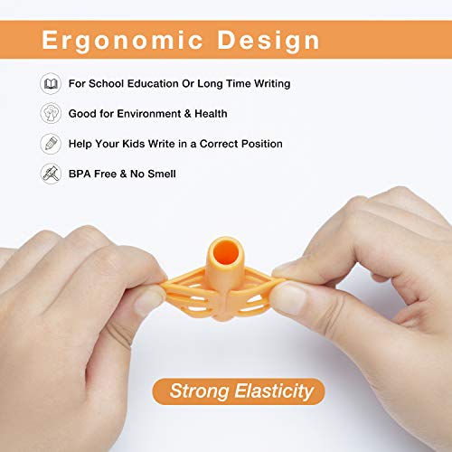 Pencil Grips for Kids Handwriting Left Handed, Toddlers 24 Years, Soft