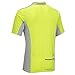 Tenn Mens Coolflo S/S Cycling Jersey - Hi-Viz Yellow/Grey - Lrg