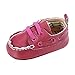 Voberry Newborn Baby Boy Girl Leather Crib Shoes Toddler Soft Sole Sneakers