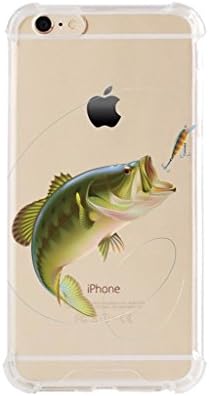 iPhone 6/6s Plus Shock Absorption Case (5.5 inch Screen), Fishing Design