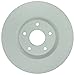 BOSCH 40011476 QuietCast Premium Disc Brake Rotor - Compatible with Select Nissan Maxima; FRONT - Single