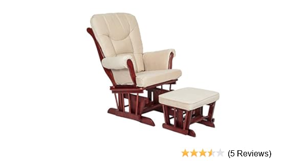 afg sleigh glider with ottoman