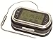 KitchenAid Portable Wireless Remote LED Digital Probe Thermometer with Timer for Oven, Grill and Smoker Use, 5-Inch, Black