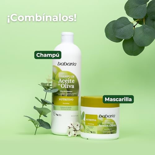 – Mascarilla Capilar De Aceite De Oliva – 400 Ml, Blanco, Fresco