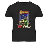 Castlevania NES Retro Video Game T Shirt -Black