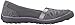 Skechers Women's Earth Fest Repurpose Flat,Charcoal Mesh/Suede/Lavender Trim,8.5 M US