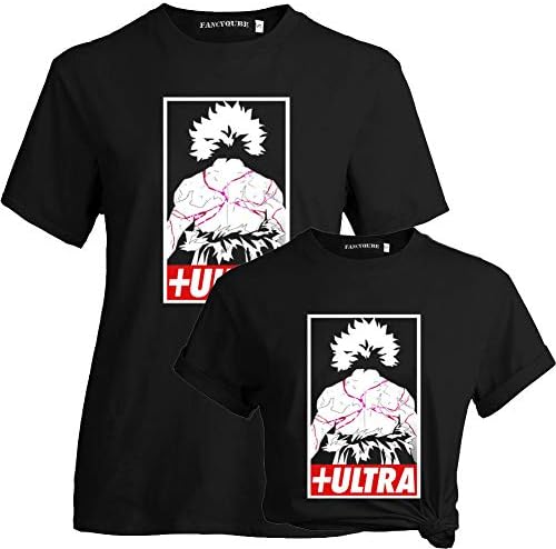 Lavendei My Hero Academia T-Shirt, Japanese Anime Fashion Cartoon T-Shirt Novelty Round Neck Short Sleeve Summer Tees T-Shirts for Men Women and Anime Fans