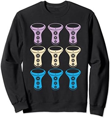 Unisex Darbuka Doumbek Sweatshirt 2XL Black