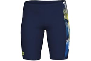 ARENA Boys Feel Light Tricks Swim Jammer Youth Knee-Length Bathing Swimsuit