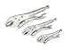 TEKTON 3730 Curved Jaw Locking Pliers Set, 3-Piece