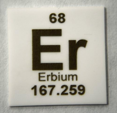 "Erbium" 1" x 1" Elemental Ceramic Column Scoring Wafer