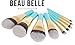 Beau Belle Mini's - 9 Makeup Brushes - Makeup Brush Set - Makeup Brushes Set - Make Up Brushes - Professional Makeup Brushes (Mint Green)