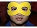 AIMIKE Superhero Masks, Cosplay Party Favors, Superhero Eye Masks for Kids with 100 Round Superhero Stickers, 24Pcs Multicolor Masks