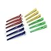 12 Pcs Colorfull Plastic Duck Teeth Bows Hair Clips Hairdressing Salon Hair Grip Crocodile DIY Accessories Hairpins-rubberized Non-slip Chic Styling Claw Hair Barrettes