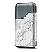 Skin Decal Vinyl Wrap for Suorin Air Kit Vape skins stickers cover/Grey and White Marble panel