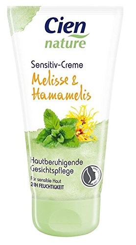 cien sensitive face cream almond