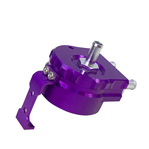 Primecooling Baffled Billet Aluminum Oil Catch Tank Can Reservoir Tank Universal ( Purple )