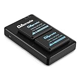 OAproda 2 Pack Fujifilm NP-W126/ NP-W126S Battery and Rapid Dual USB Charger Compatible with Fuji X-T2, X-T3, X-T30,X-T1,X-A5, X-E3, X-E2, X-E1, X100F, X-H1, X-M1, X-Pro2, X-Pro1, X-T20, X-T10