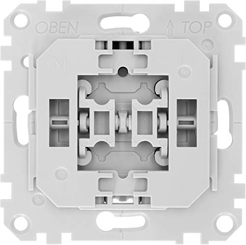 TechniSat Smart Home Series Switch Insert (Mounting Box, Z-Wave Plus, Smart Light Control via App, Compatible with Merten Switch Range, No Profiling)
