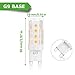 Ustellar 10 Pack G9 LED Bulb, 5W (50W Halogen Bulbs Equivalent), 340lm, 3000K Warm White ,Non-Dimmable G9 LED Light Bulb, AC 120V, 360° Beam Angle, G9 Base, Corn Light Bulb for Home Lighting
