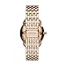 Fossil Women's Tailor Quartz Stainless Steel Dress Watch, Color: Rose Gold-Tone (Model: ES3713)