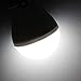 BESSKY Portable Hook Outdoor Camping USB 5W DC 5V 10LED Light Lamp Bulb Cool White（White）
