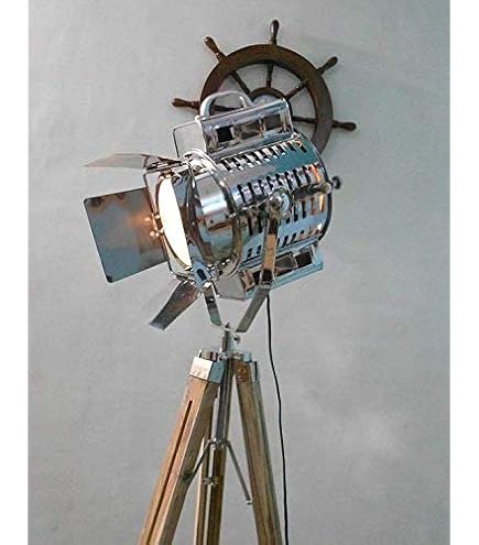 Nautical Royal Master Search Light Lampadaire Restauration Hardwar