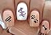I Love My Dog Paw Prints Water Slide Nail Art Decals- Salon Quality 5.5