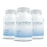 ClearZine (3 Bottles) - The All Natural Acne Treatment Supplement. Clear Skin and Eliminate Blotchiness, Redness, Blackheads and Zits ClearZine (3 Bottles) - The All Natural Acne Treatment Supplement. Clear Skin and Eliminate Blotchiness, Redness, Blackheads and Zits