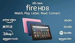 Amazon Fire HD 8 tablet, 8” HD Display, 64