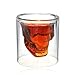 Crystal Skull Vodka Shot Glass Wine Cup 250ml.