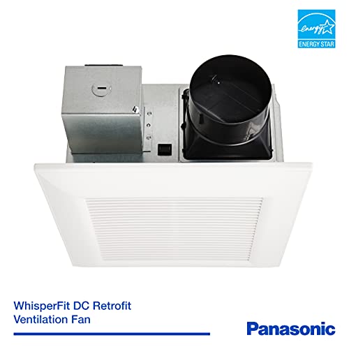 Panasonic FV0511VF1 WhisperFit DC Fan 5080110 CFM Retrofit Bathroom