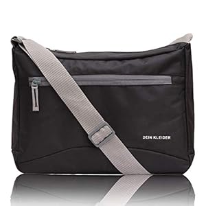 dein kleider men's nylon messenger bag