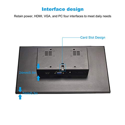 ASHATA-Portable-Computer-MonitorIPS-Screen-2K-Gaming-HDMI-PC-Display-Computer-AccessoriesUltra-Slim-IPS-Screen-Gaming-Monitor-with-HDMI-and-VGA-Interface-110240VBlack