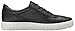 ECCO Men's Soft 7 Retro Fashion Sneaker, Black/Lion, 10-10.5