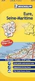 Michelin Map France: Eure, Seine-Maritime 304 (1:150K) (Maps/Local (Michelin)) (English and French Edition)