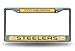 Rico Industries NFL Pittsburgh Steelers Bling Chrome License Plate Frame with Glitter Accent, 6 x 12.25-inches