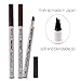 Music Flower Eyebrow Tattoo Pen (Dark Grey)