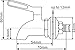Stainless Works SSS012 Stainless Steel Beverage Dispenser Replacement Spigot(Polished Finish) fits 12mm Opening