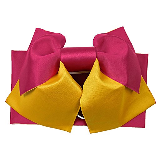 KYOETSU Women's Easy Plain Obi Belt for Japanese Yukata Kimono