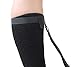 MARS WELLNESS Plantar Fasciitis Stretch Night Sock - For Pain Relief from Plantar Fasciitis and Achilles Tendonitis - Black - M
