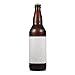 30 Large Beer Bottle White Vinyl Printable Labels, 4x3 inches, White Vinyl Waterproof for Inkjet Only