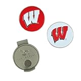 Team Effort Wisconsin Badgers Hat Clip & 2 Ball