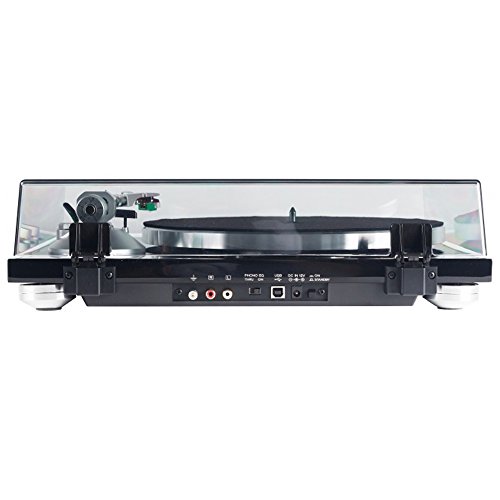 TEAC TN400S BeltDriven Turntable with SShaped Tonearm (Gloss Black