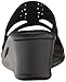 Skechers Cali Women's Rumblers Urban Static Wedge Sandal,Black Cutout,8 M US
