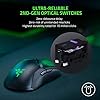 Razer-Viper-Ultimate-Wireless-Gaming-Mouse-with-Dock-Station-Gaming-Mouse-Ambidextrous-Light-and-Fast-20000-Dpi-Optical-Sensor-RGB-Chroma-Black Razer Viper Ultimate - Wireless Gaming Mouse with Dock Station (HyperSpeed Wireless Technology, Ambidextrous, Light and…