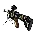 Combat Military Mission Machine Gun Toy With LED Flashing Lights And Sound Effects (R8626) By CifToys: High Quality For Kids Playing