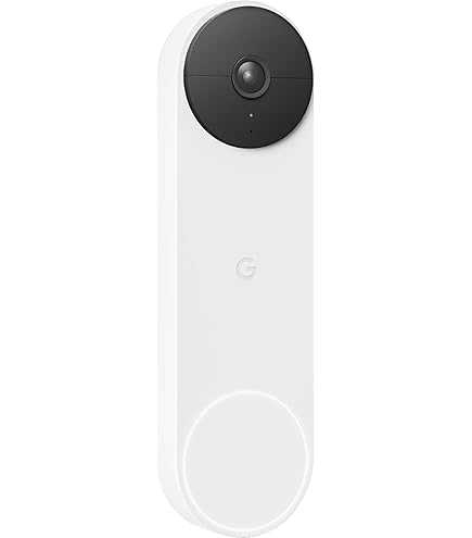 Google Nest Doorbell 新品未使用 Amazon.com: Google Nest Doorbell (Wired, 3rd Gen) - 2K Video and